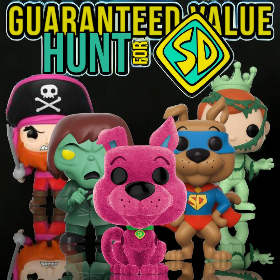 Guaranteed Value Hunt for Scooby-Doo! GRAILS! [$87+ship] [4 pops per box, 70 Boxes $1225+ in TOP HITS, 1 in 14 Chance at TOP HIT] Mystery Box Spastic Pops 