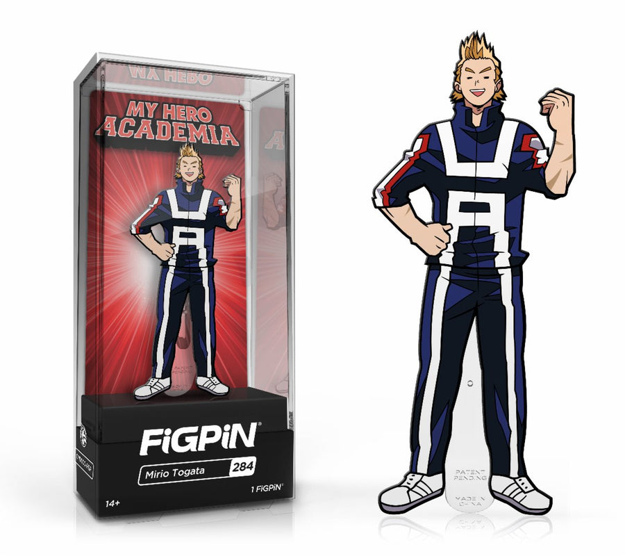In Stock: FiGPiN Classic: My Hero Academia - Mirio Togata [Academy Outfit] # 284 Spastic Pops 
