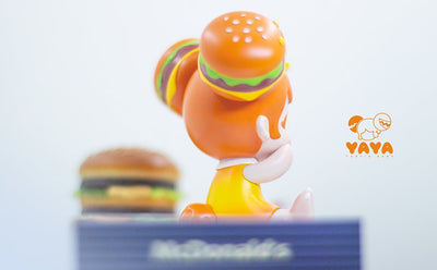 IN STOCK: [MOE DOUBLE STUDIO] LE99 Yaya-Burger-Orange FREE US SHIPPING Spastic Pops 