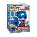 (IN STOCK NOW!) Pop! Classics: Funko 25th Anniversary - Marvel's Captain America (New York Comic Con Exclusive Spastic Pops 