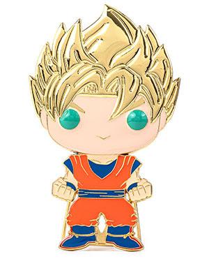 IN STOCK Pop! Pins: DBZ Dragon Ball Z Super Saiyan Goku FREE US SHIPPING Spastic Pops 