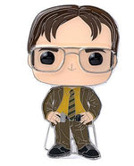 IN STOCK Pop! Pins: The Office Dwight Schrute FREE US SHIPPING Spastic Pops 
