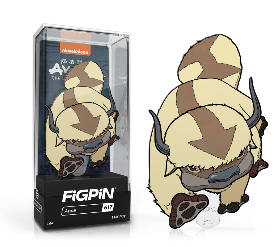 IN STOCK SOON: FiGPiN Classic AVATAR: THE LAST AIRBENDER Appa #617 Spastic Pops 