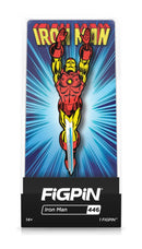 LIMITED EDITION FiGPiN.COM EXCLUSIVE Classic Iron Man (446) Property: Marvel Classic Spastic Pops 