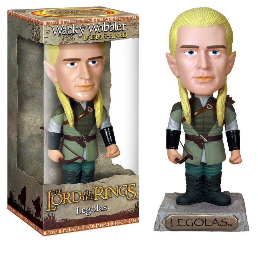 Lord of the Rings Legolas Funko Wacky Wobbler Action & Toy Figures Spastic Pops 