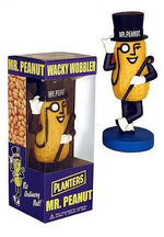 Mr. Peanut Funko Wacky Wobbler Action & Toy Figures Spastic Pops 
