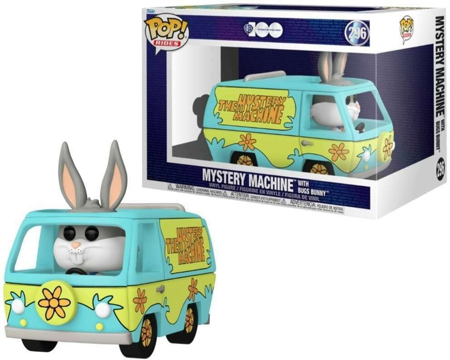 Mystery Machine with Bugs Bunny Action & Toy Figures Spastic Pops 
