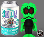 (Open Can) Funko Vinyl SODA: CHASE Baxter Stockman (Glow) Spastic Pops 