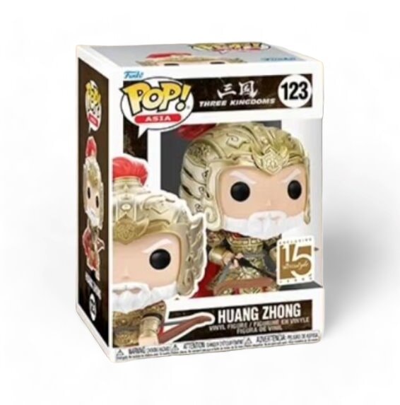 POP Asia: Three Kingdoms - Huang Zhong #123 (Mindstyle Asia Market Release) Spastic Pops 