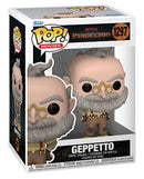 POP Movies! NETFLIX Guillermo del Toro's Pinocchio - Geppetto Spastic Pops 