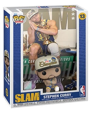 POP NBA Cover: SLAM - Steph Curry Spastic Pops 