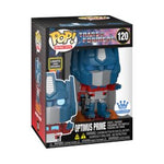 Pop! Retro Toys: Transformers - Optimus Prime *Lights & Sounds (Funko Shop Exclusive) Action & Toy Figures Spastic Pops 