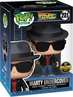 PREORDER (Arrival Q3 2024) BACK TO THE FUTURE X FUNKO SERIES 1 [Physical Item Only]: Pop! Digital NFT Release LE999 [Grail] Marty Undercover #221 Spastic Pops 