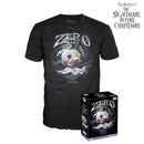 PREORDER (Estimated Arrival Q1 2024) Funko Boxed Tee: NBC Nightmare Christmas - Zero w/Cane Adult Boxed Pop! T-Shirt Spastic Pops 
