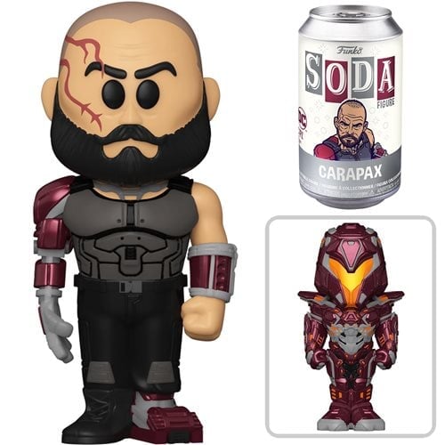 PREORDER (Expected Arrival Q4 2023) Funko Vinyl SODA: Blue Beetle - Conrad Carapax (1:6 Chance at Chase) (Order 6 for a SEALED Case) Spastic Pops 