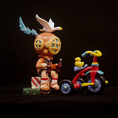 PREORDER (Expected Q3 2021) [SANK TOYS] LE399 Sank Park-Fly Away Home-White Swan Spastic Pops 
