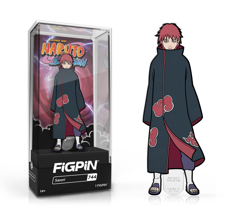 PREORDER (EXPECTED Q4 2021) : FiGPiN Classic NARUTO SHIPPUDEN - Sasori (744) (1ST EDITION LE2K) [BUNDLE AVAILABLE] Spastic Pops 