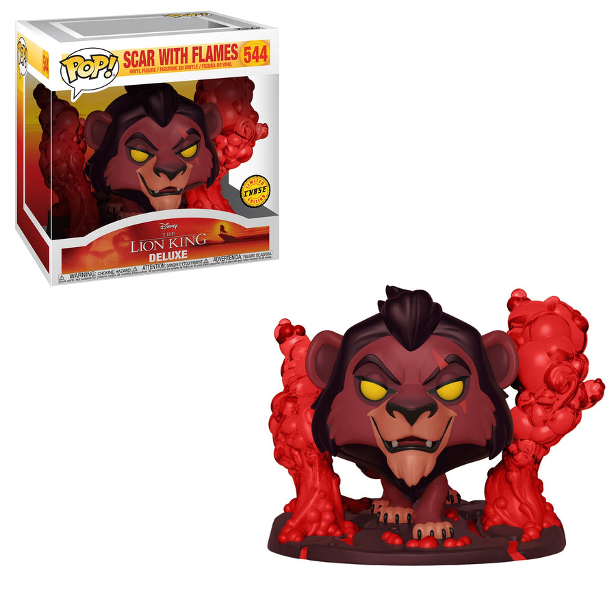 Scar with Flames (Red) Spastic Pops 