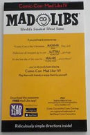 SDCC 2016 Exclusive Comic Con MAD LIBS 4 Action & Toy Figures Spastic Pops 