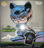 SEALED Catwoman (Jim Lee Deluxe) (Black & White) and Catwoman Tee SIZE 2XL Spastic Pops 