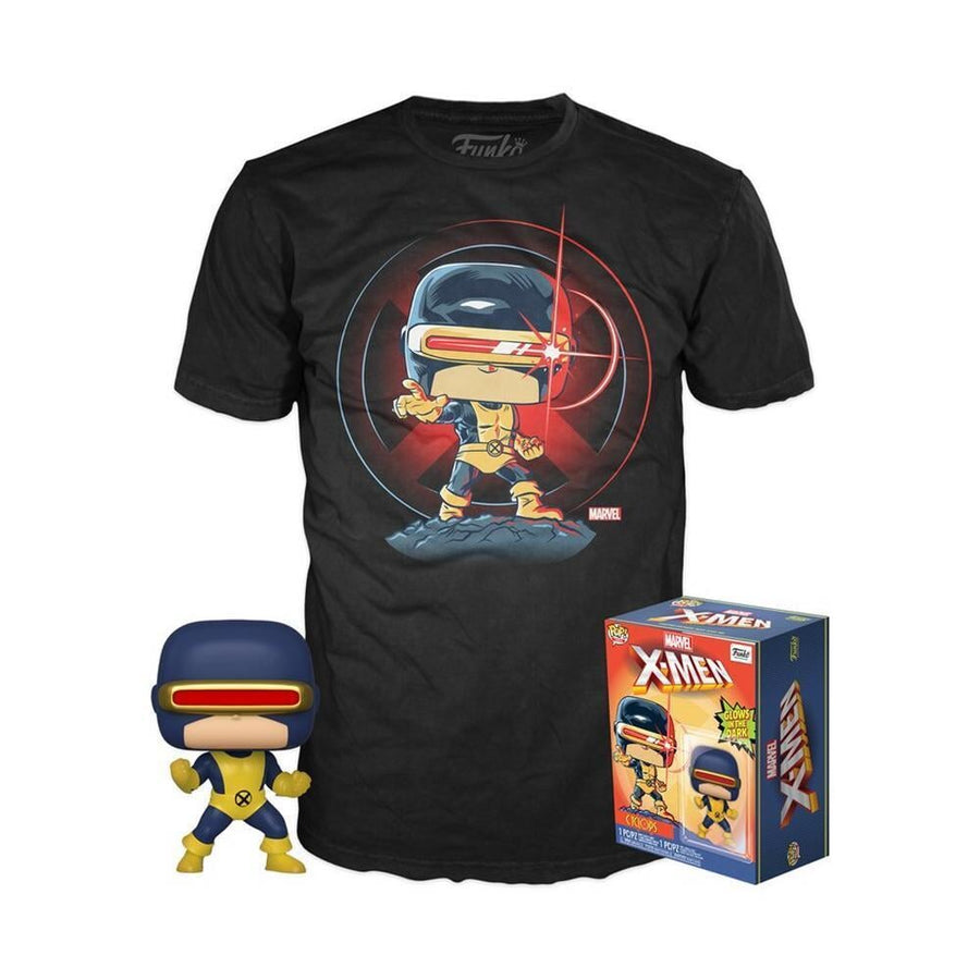 SEALED Cyclops (First Appearance) (Glow in the Dark) and Cyclops Tee (SIZE XL) Action & Toy Figures Spastic Pops 