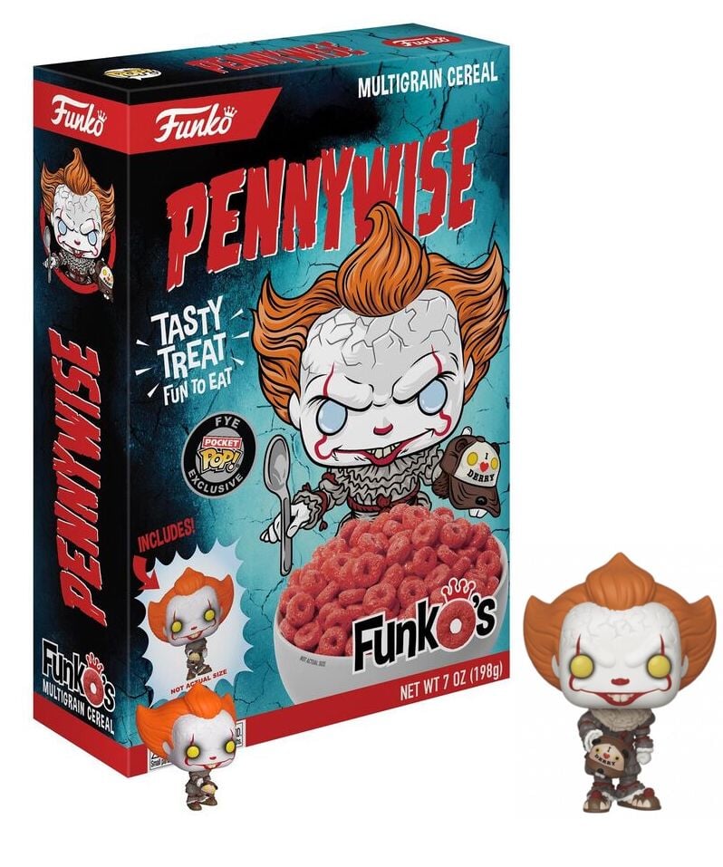 SEALED Funko Cereal: Pennywise (with Beaver Hat) FunkO's Spastic Pops 