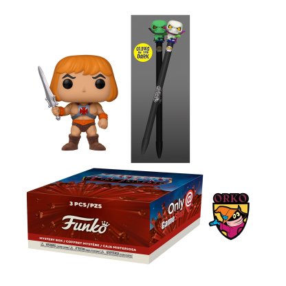 SEALED Masters of the Universe - Exclusive Gamestop Box COMPLETE Spastic Pops 