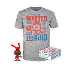 SEALED The Noid (Glow in the Dark) and Noid Tee SIZE 2XL Spastic Pops 
