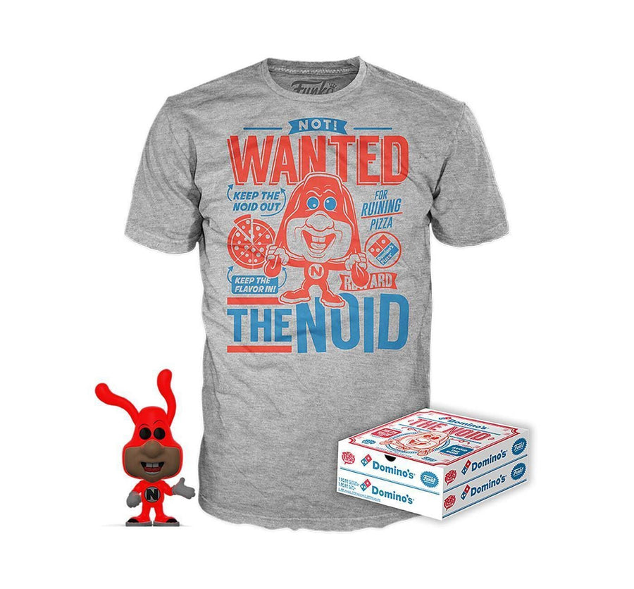 SEALED The Noid (Glow in the Dark) and Noid Tee Tee SIZE LG Spastic Pops 