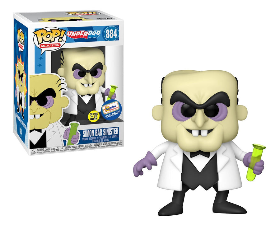 Simon Bar Sinister (Glow In The Dark) Gemini Collectibles Spastic Pops 
