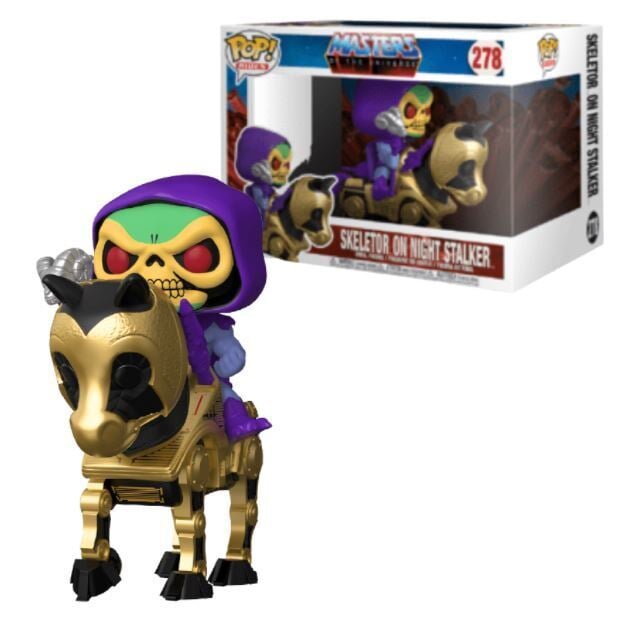 Skeletor on Night Stalker Action & Toy Figures Spastic Pops 