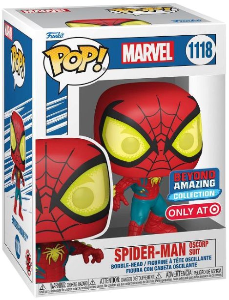 Spider-Man Oscorp Suit Spastic Pops 