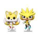 Super Tails & Super Silver 2 PACK Action & Toy Figures Spastic Pops 