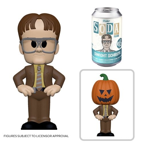 The Office Dwight Vinyl Soda Figure SEALED (1:6 Chance at Chase) Action & Toy Figures Spastic Pops 