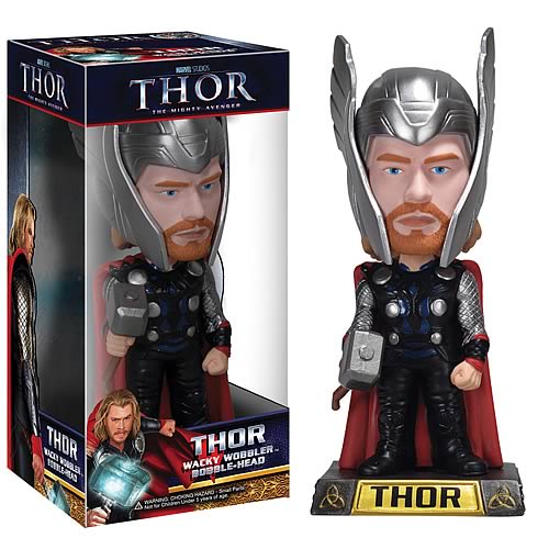 Thor (Thor) Funko Wacky Wobbler Action & Toy Figures Spastic Pops 