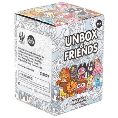 Unbox & Friends 3 Blind Box Series by & Unbox Industries Spastic Pops SINGLE BLIND BOX 