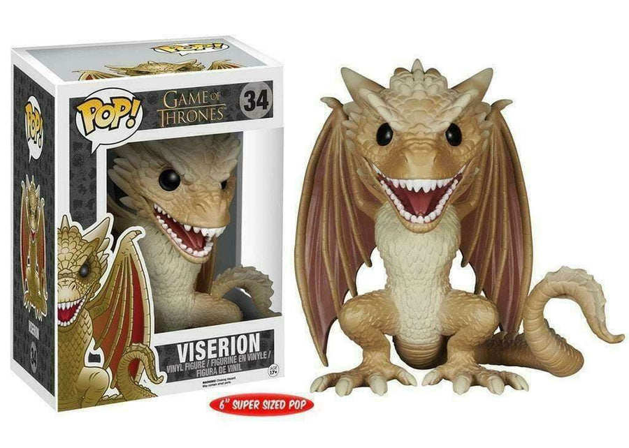 Viserion (6 inch) Action & Toy Figures Spastic Pops 