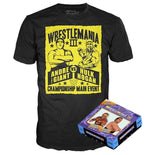 Wrestlemania III: Andre the Giant vs Hulk Hogan SEALED XL SHIRT Spastic Pops 